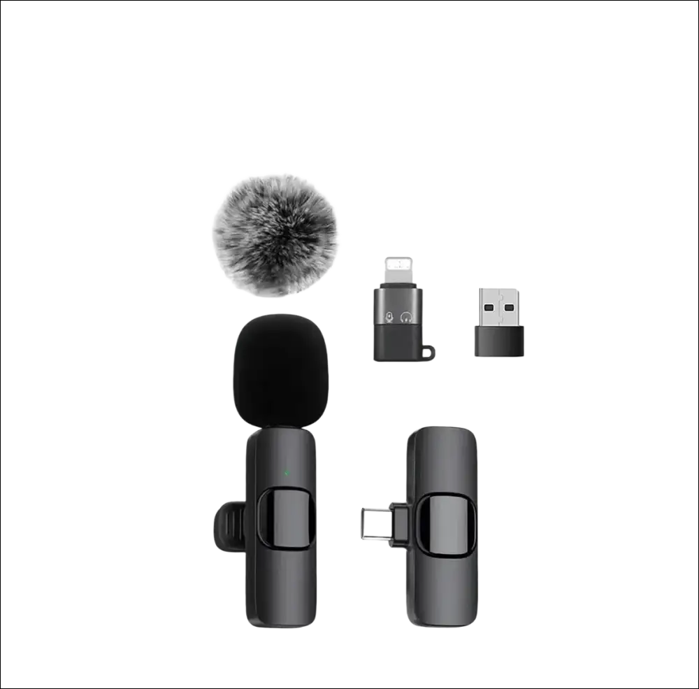 Kompakter Wireless Mikrofon für Kreative.