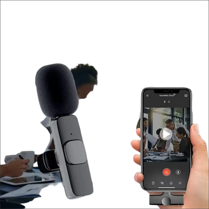 Kompakter Wireless Mikrofon für Kreative.